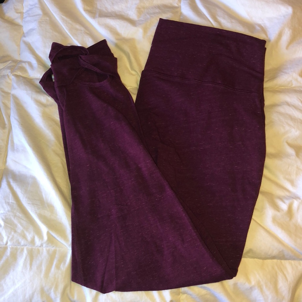 Cotton workout/yoga pants